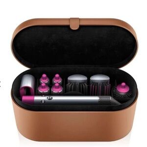 Dyson original air wrap set with case USED